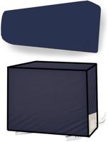 JM Homefurnishings Air Conditioner  Cover(Width: 89 cm  Blue)
