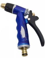 GOCART Brass Nozzle Car/Bike Washing Water Spray Gun In Blue Colour Spray Gun