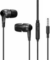 Tiitan Combo Pack of Wired Earphones Black S6  S11 Wired Headset(Black  In the Ear)
