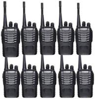 PICSTAR Baofeng BF-888S UHF400-470 MHz Due Vie Ham Radio Handheld Ham Communicator WT107 Walkie Talkie(Black)