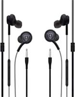 Tiitan Combo Pack of Wired Earphones Black S8 Wired Headset(Black  In the Ear)