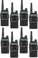 PICSTAR Baofeng UV-5R Dual Band VHF/UHF136-174 MHz & 400-520 MHz Handheld Two-Way Radio WT192 Walkie Talkie(Black)