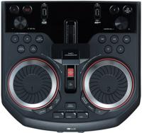 LG OK75  Karaoke Playback  DJ Effect  DJ Pad  Party Lighting  Party Speaker 1000 W Bluetooth Party Speaker(Black  Mono Channel)