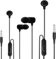 Tiitan Combo Pack of Wired Earphones Black S6 Wired Headset(Black  In the Ear)