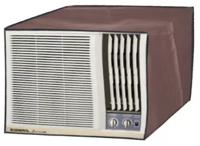 Air Conditioner Cover (Width: 74 Cm, Brown)