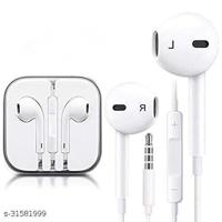Wired Earphones (White)