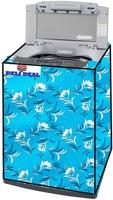 Top Loading Washing Machine  Cover(Width: 67 cm  Sky Blue  White)