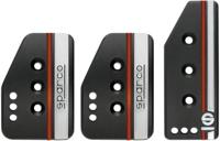 TREST Sparco sports Pedal kit Set Settanta aluminium ( Clutch  Brake  Accelerator PAD ) for All Cars VEHCILES Car Pedal