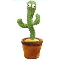 Hifi JGREEN Dancing Talking Cactus Toys for Baby Boys and Girls  Talking Sunny Cactus Toy Electronic Plush Toy Singing  Record & Repeating What You Say with 120 English Songs