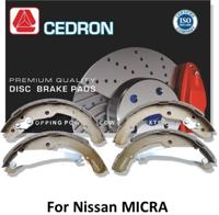 Cedron LS-166 Rear Brake Shoe Handbrake Shoe Kit